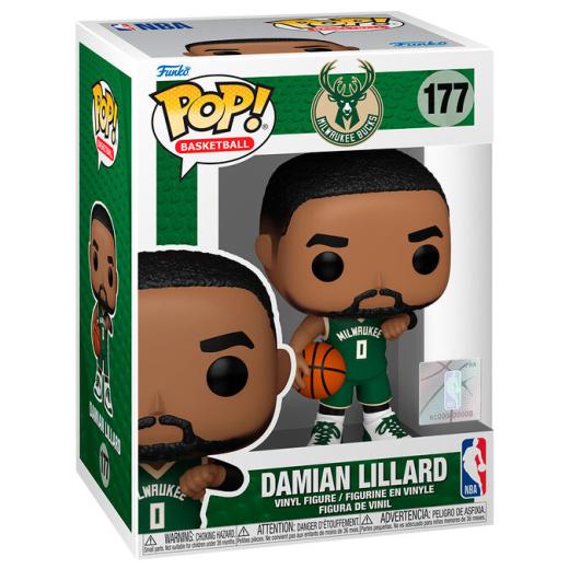 Funko -  NBA Milwukee Buck Damian Lillard    gyűjtői vinyl karakter