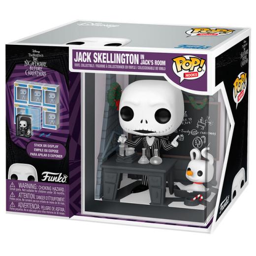 Funko -  Nooks Disney Nightmare Before Christmas Jack Skellington in Jacks Room #