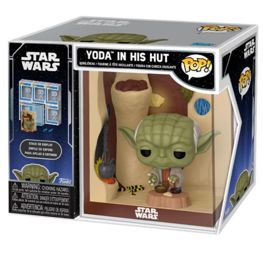 Funko -  Nooks Star Wars Yoda in His Hut  gyűjtői vinyl karakter