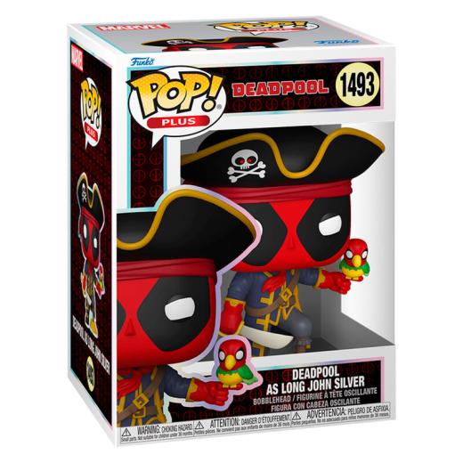 Funko -  Plus Marvel Deadpool  Deadpool as Long John Silver    gyűjtői vinyl karakter