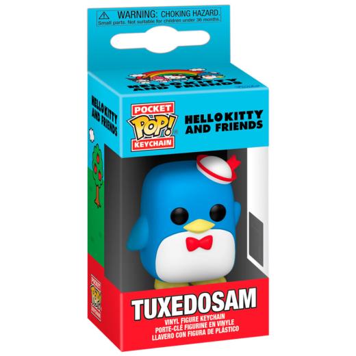 Funko -  Pocket ! Animation Hello Kitty and Friends Tuxedosam kulcstartó