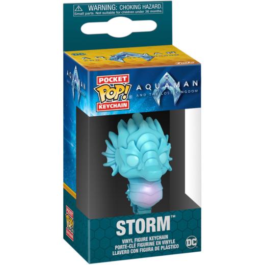 Funko -  Pocket ! DC Comics Aquaman Storm kulcstartó