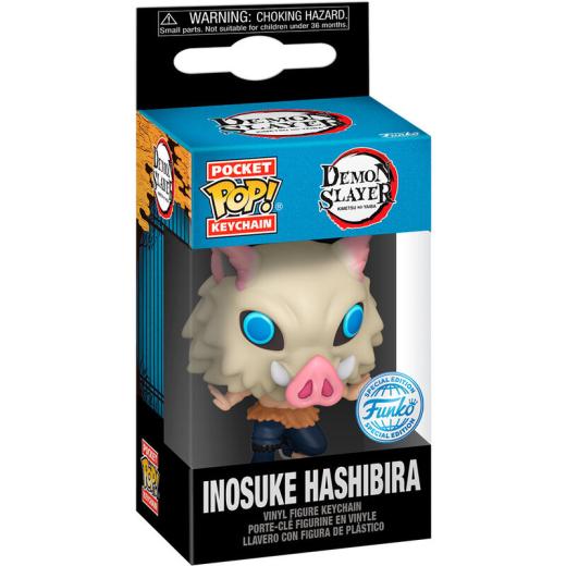 Funko -  Pocket ! Demon Slayer Kimetsu no Yaiba Inosuke Hashibira kulcstartó