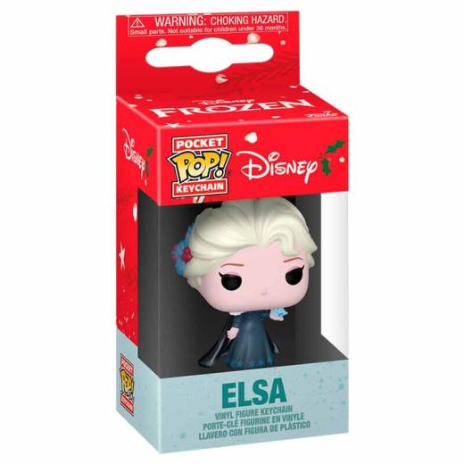 Funko -  Pocket ! Disney Frozen Elsa kulcstartó