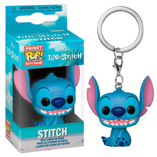 Funko -  Pocket ! Disney Lilo and Stitch  Stitch kulcstartó