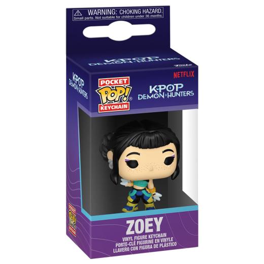 Funko -  Pocket !  KPop Demon Hunters Zoey kulcstartó