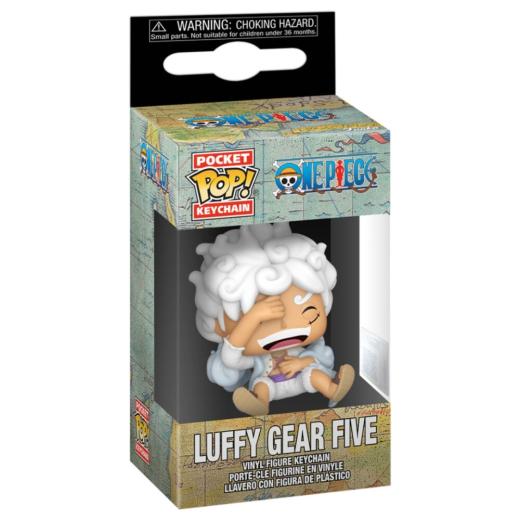Funko -  Pocket ! kulcstartó One Piece Luffy Gear 5