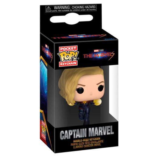 Funko -  Pocket ! Marvel The Marvel Captain Marvel kulcstartó