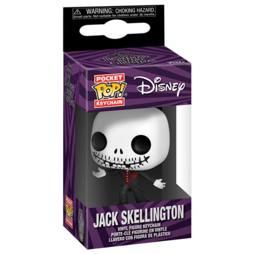 Funko -  Pocket ! Nightmare Before Christmas 30th Anniversary Jack Skellington kulcstartó