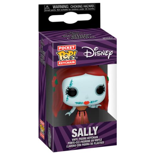 Funko -  Pocket ! Nightmare Before Christmas 30th Anniversary Sally kulcstartó