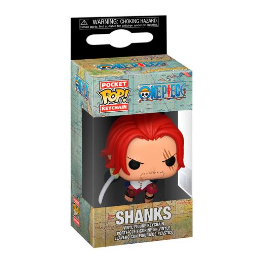 Funko -  Pocket ! One Piece Shanks kulcstartó
