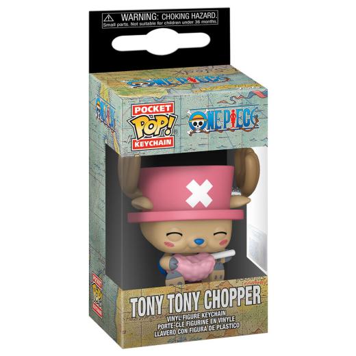 Funko -  Pocket ! One Piece Tony Tony Chopper kulcstartó