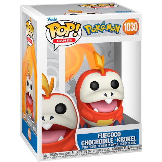 Funko -  Pokemon Fuecoco Chochodile Krokel    gyűjtői vinyl karakter
