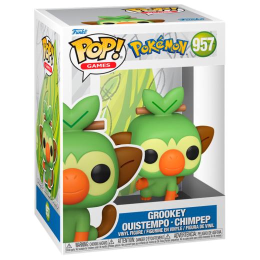 Funko -  Pokemon Grookey    gyűjtői vinyl karakter