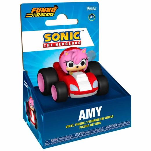 Funko -  Racers Sonic The Hedgehog Amy 5cm  gyűjtői vinyl karakter