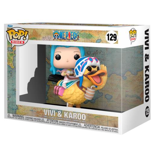 Funko -  Ride One Piece Vivi & Karoo   15cm gyűjtői vinyl karakter