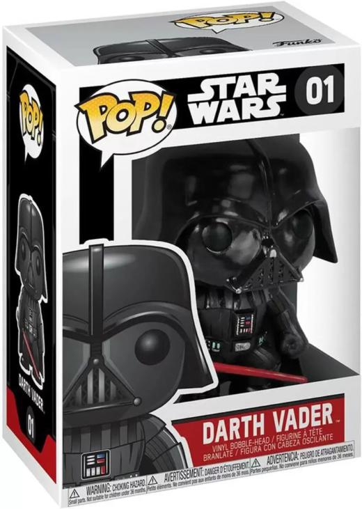 Funko -  Star Wars 01 Darth Vader  gyűjtői vinyl karakter