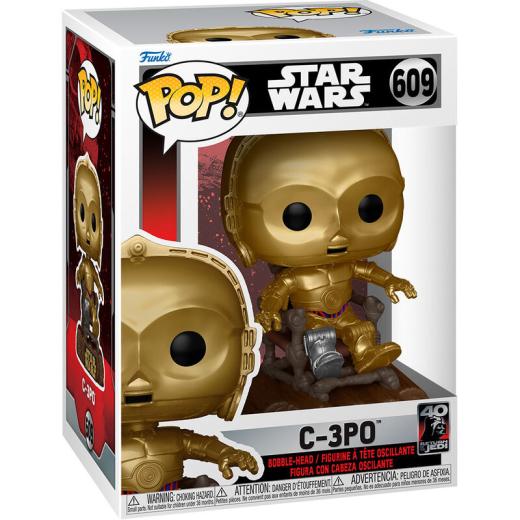 Funko -  Star Wars 40th C3PO    gyűjtői vinyl karakter