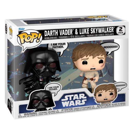Funko -  Star Wars Darth Vader & Luke Skywalker 2dbos gyűjtői vinyl karakter szett