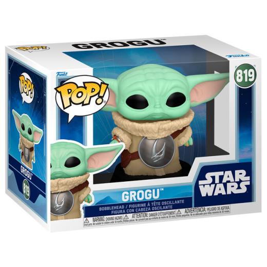 Funko -  Star Wars Mandalorian & Grogu  Grogu 819  10m gyűjtői vinyl karakter