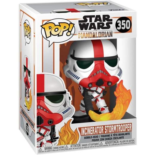 Funko -  Star Wars Mandalorian Incinerator Stormtrooper    gyűjtői vinyl karakter