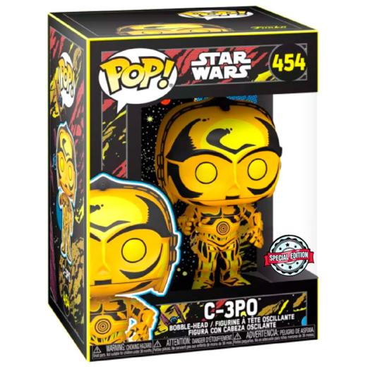 Funko -  Star Wars Retro Series C3PO Exclusive    gyűjtői vinyl karakter