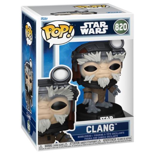 Funko -  Star Wars The Mandalorian & Grogu  Clang    gyűjtői vinyl karakter