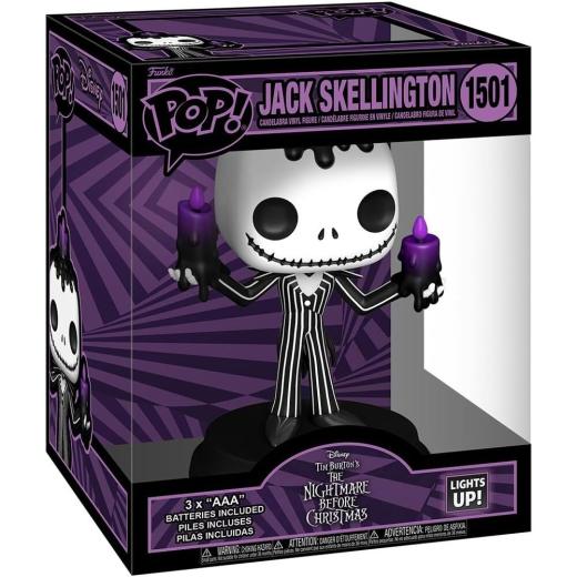 Funko -  Super Disney Nightmare Before Christmas light   15cm gyűjtői vinyl karakter