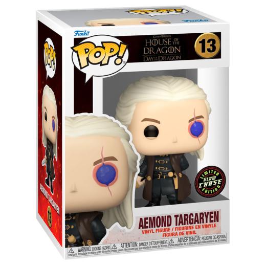 Funko -  Television  Sárkányok háza House of the Dragon Aemond Targaryen Chase    gyűjtői vinyl karakter