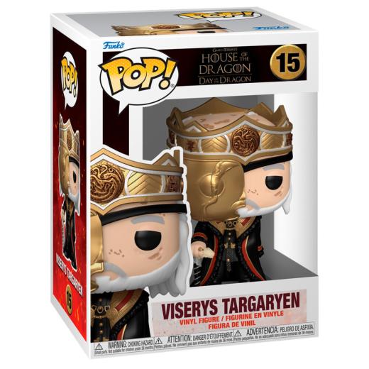 Funko -  Television  Sárkányok háza House of the Dragon Viserys Targaryen    gyűjtői vinyl karakter