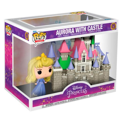 Funko -  Town Disney Princess Aurora with Castle    gyűjtői vinyl karakter
