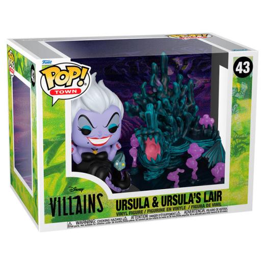 Funko -  Town Disney Villains Ursula & Ursulas Lair    gyűjtői vinyl karakter