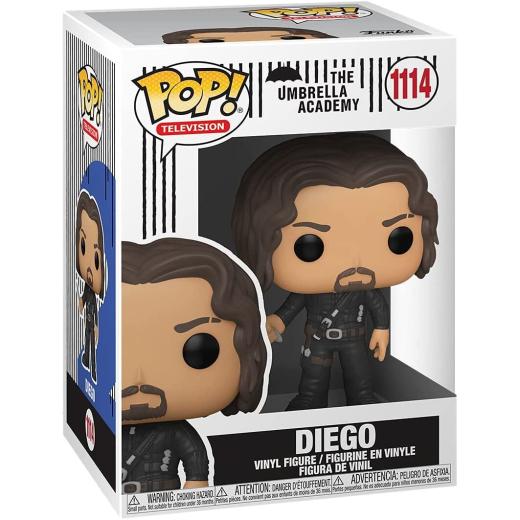 Funko -  Umbrella Academy Diego   gyűjtői vinyl karakter