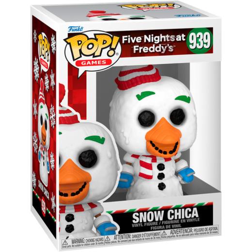 Funko -  Video & Games Five Nights at Freddys Holiday Snow Chica    gyűjtői vinyl karakter