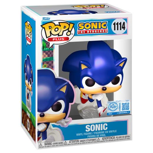 Funko -  Video & Games Plus Sonic The Hedgehog Sonic Exclusive    gyűjtői vinyl karakter