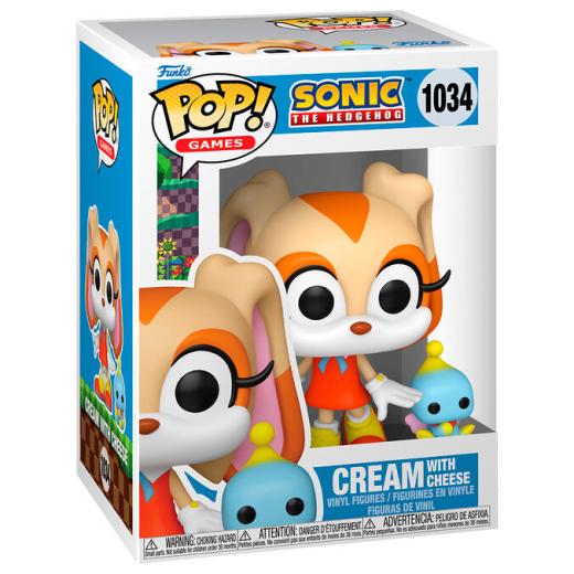 Funko -  Video & Games Sonic The Hedgehog Cream with Cheese    gyűjtői vinyl karakter