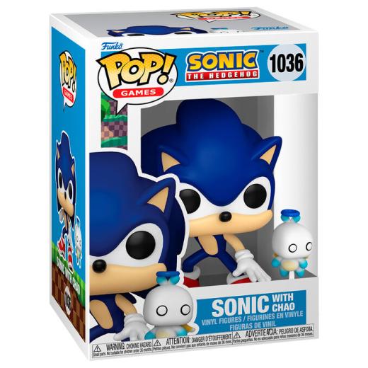 Funko -   Video & Games Sonic The Hedgehog Sonic with Chao    gyűjtői vinyl karakter