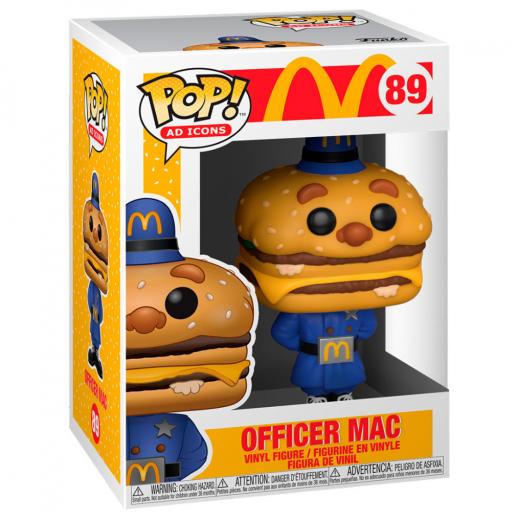 Funko  POP - Ad Icons -   Ad Icons: McDonald's  Officer Big Mac    figura