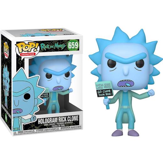 Funko  POP - Animation -  Animation Rick & Morty  Hologram Rick Clone    figura