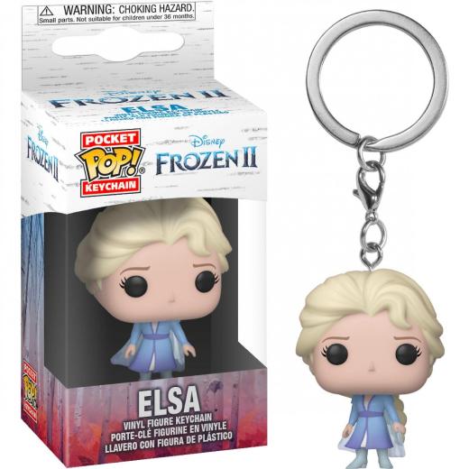 Funko  POP - Animation -  Keychain Frozen 2  Elsa kulcstartó figura
