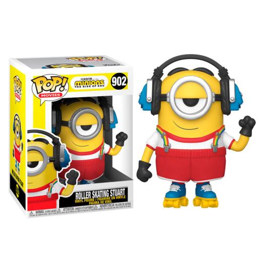 Funko  POP - Animation -  Minions 2  Roller Skating Stuart    figura
