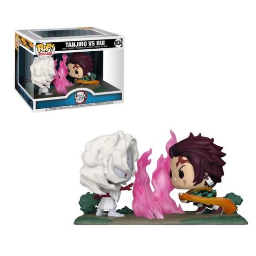 Funko  POP - Animation -   Moment Demon Slayer  Tanjiro vs. Rui  figurák  figura