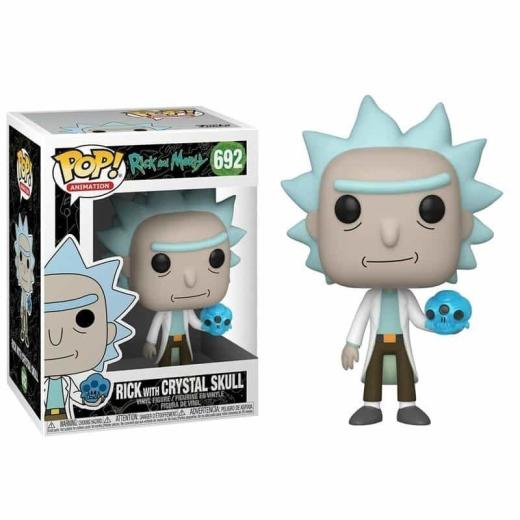 Funko  POP - Animation -  Rick & Morty  Rick Crystal Skull    figura
