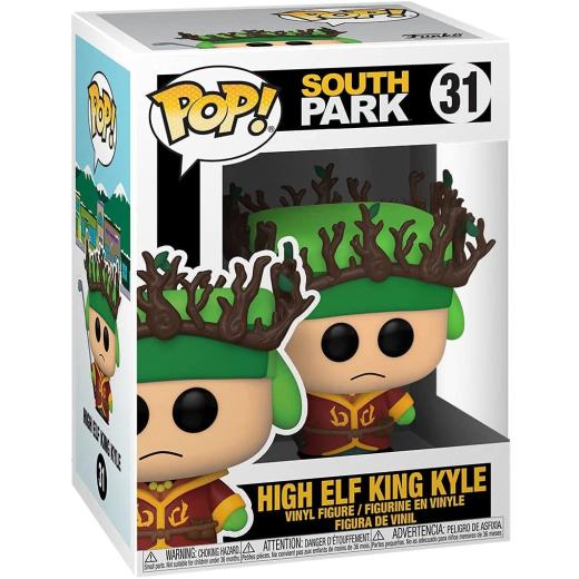 Funko  POP - Animation -  South Park Stick of Truth  High Elf King Kyle    figura