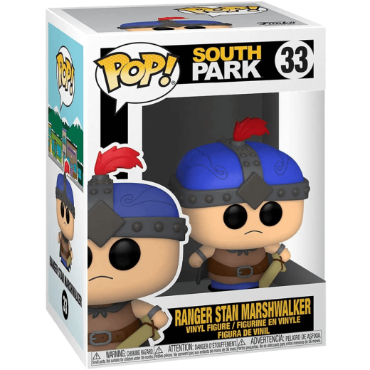 Funko  POP - Animation -  South Park Stick of Truth  Ranger Stan Marshwalker    figura