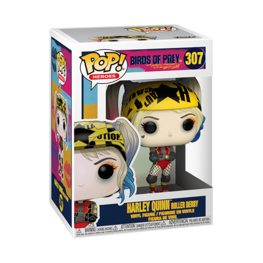 Funko  POP - DC Comics -  Birds of Prey  Harley Quinn (Roller Derby)    figura