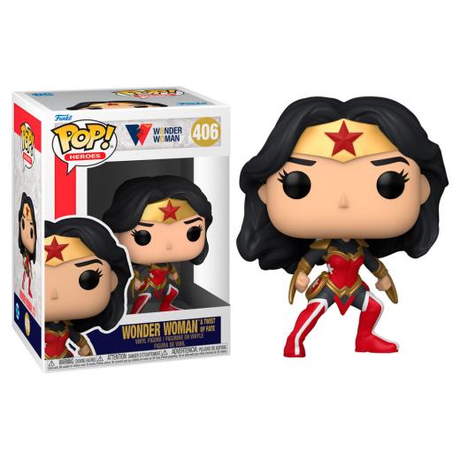 Funko  POP - DC Comics -  DC Heroes  Wonder Woman 80th ATwist Of Fate figura