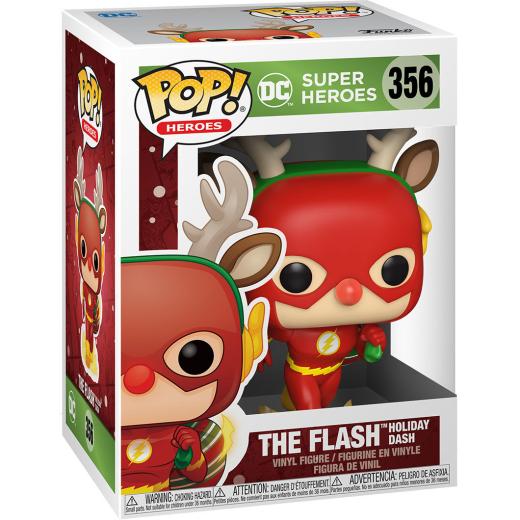 Funko  POP - DC Comics -  Heroes: DC Holiday  Rudolph Flash    figura