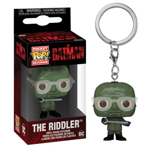 Funko  POP - DC Comics -  kulcstartó The Batman  The Riddler figura