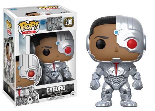 Funko  POP - DC Comics -  Movies DC Justice League – Cyborg    figura